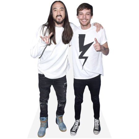 Featured image for “Steve Aoki And Louis Tomlinson (Duo 2) Mini Celebrity Cutout”