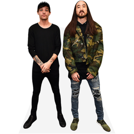 Featured image for “Steve Aoki And Louis Tomlinson (Duo) Mini Celebrity Cutout”