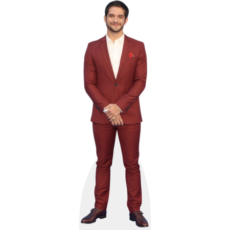 Featured image for “Tyler Posey (Red Suit) Cardboard Cutout”
