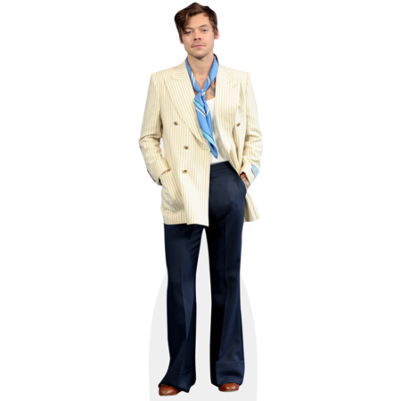 Featured image for “Harry Styles (White Blazer) Cardboard Cutout”