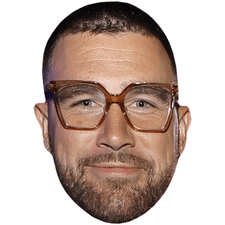 Featured image for “Travis Kelce (Glasses) Mask”
