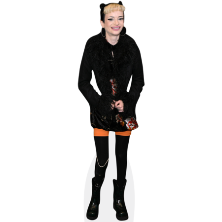 Featured image for “Ruth Codd (Black Outfit) Cardboard Cutout”