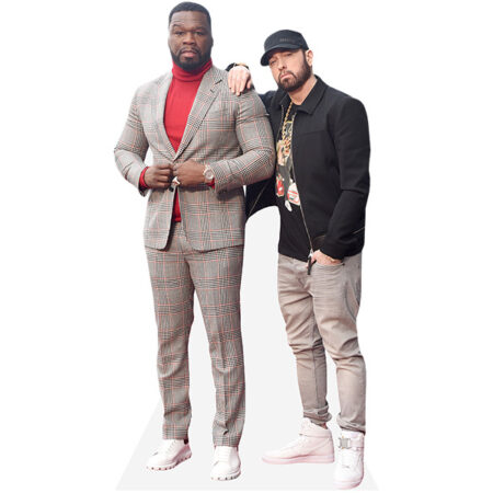 Featured image for “Curtis Jackson And Marshall Mathers (Duo 1) Mini Celebrity Cutout”