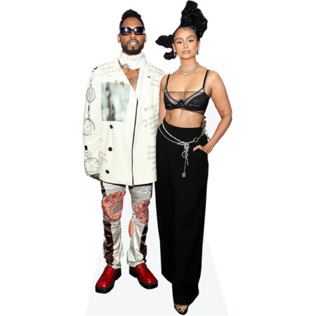 Featured image for “Nazanin Mandi And Miguel Jontel Pimentel (Duo 2) Mini Celebrity Cutout”