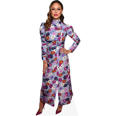 Featured image for “Vanessa Lachey (Floral) Cardboard Cutout”