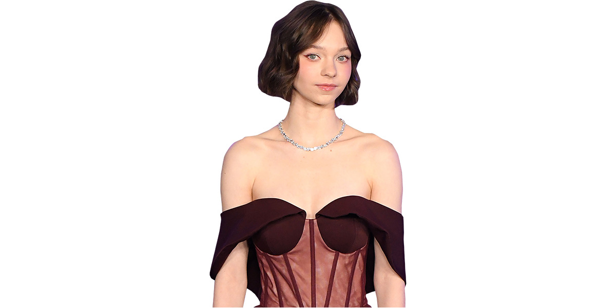 Emma Myers Dress Half Body Buddy Celebrity Cutouts