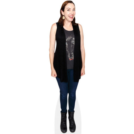 Featured image for “Stephanie Courtney (Jeans) Cardboard Cutout”
