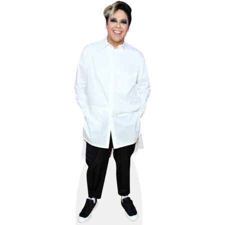 Featured image for “George Salazar (White Top) Cardboard Cutout”