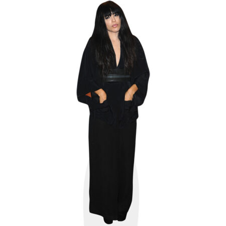 Featured image for “Loreen (Black Outfit) Cardboard Cutout”