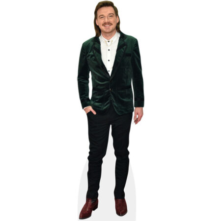 Featured image for “Morgan Cole Wallen (Green Suit) Cardboard Cutout”