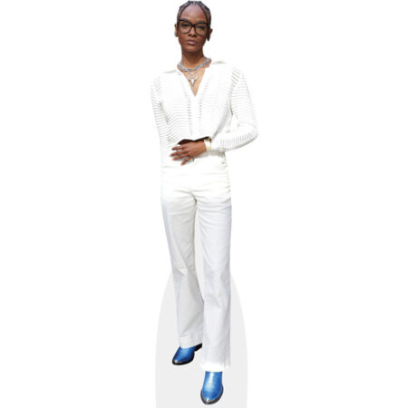 Featured image for “Tiara Thomas (White Outfit) Cardboard Cutout”