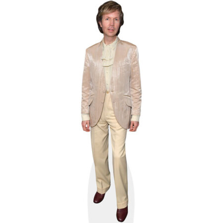 Featured image for “Beck Hansen (Cream Suit) Cardboard Cutout”