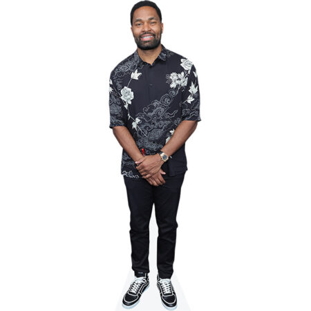 Featured image for “Jerod Mayo (Floral Shirt) Cardboard Cutout”