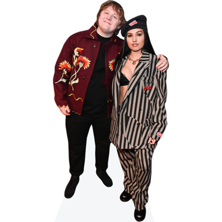 Featured image for “Lewis Capaldi And Mabel McVey (Duo) Mini Celebrity Cutout”
