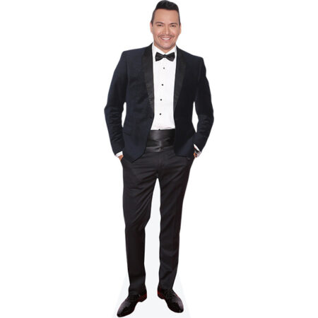 Featured image for “Victor Manuel Velazquez (Bow Tie) Cardboard Cutout”
