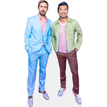 Featured image for “Ryan Gosling And Simu Liu (Duo 1) Mini Celebrity Cutout”
