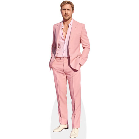 Featured image for “Ryan Gosling (Pink Suit) Cardboard Cutout”