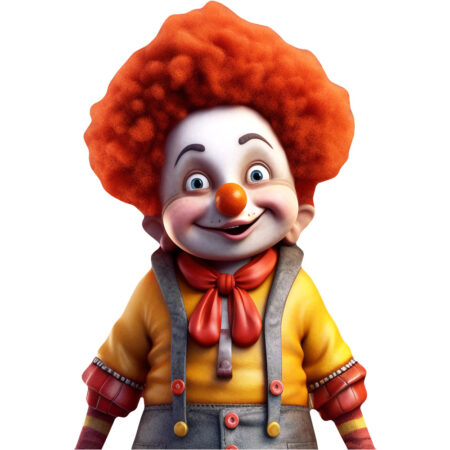 Featured image for “Childs Halloween (Clown) Half Body Buddy”