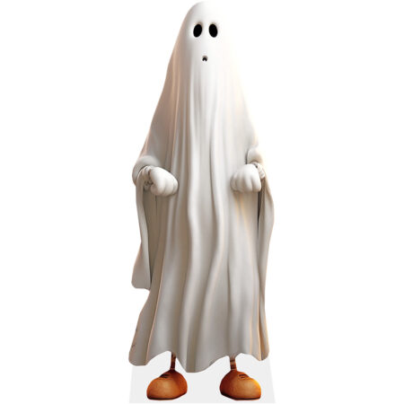 Featured image for “Childs Halloween (Ghosty) Cardboard Cutout”