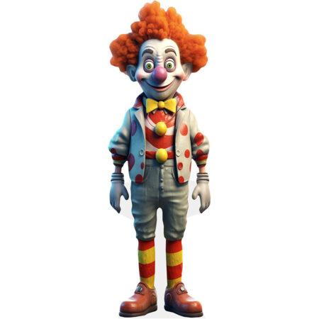 Featured image for “Childs Halloween (Happy Clown) Cardboard Cutout”
