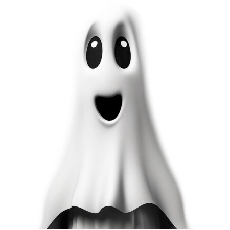 Featured image for “Childs Halloween (Happy Ghost) Half Body Buddy”