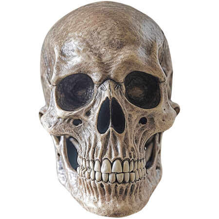 Featured image for “Halloween (Beige Skull) Mask”