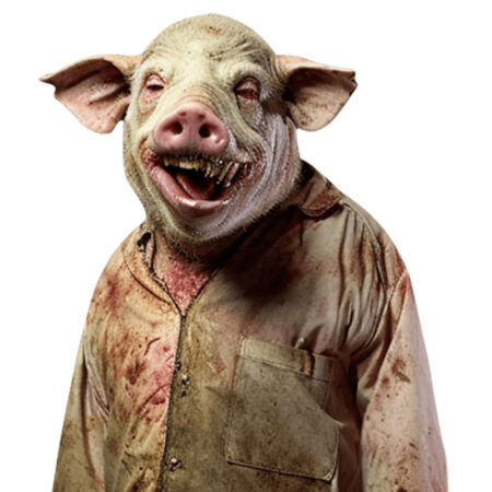 Featured image for “Halloween (Pig Man) Half Body Buddy”