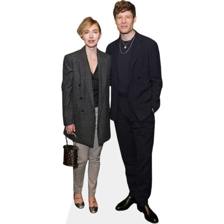 Featured image for “Imogen Poots And James Norton (Duo 2) Mini Celebrity Cutout”