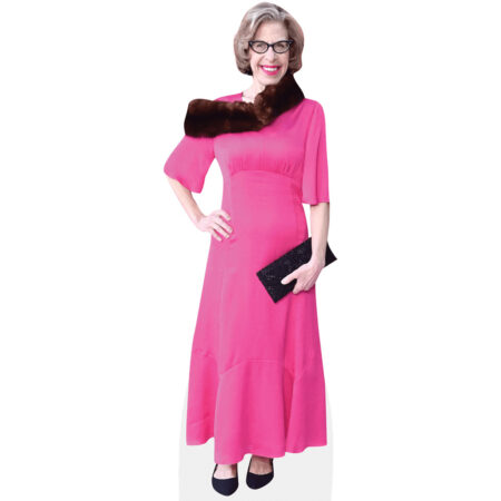 Featured image for “Jacqueline Hoffman (Pink Dress) Cardboard Cutout”