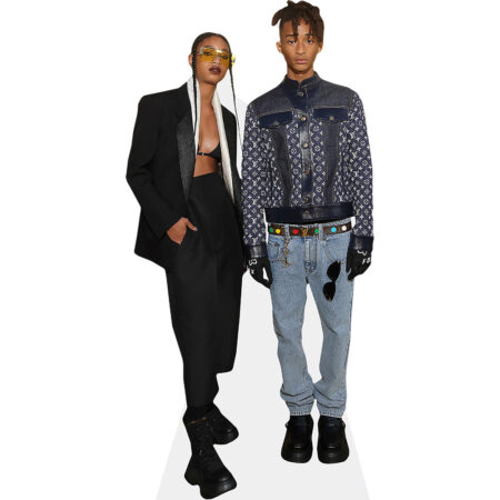 Featured image for “Willow And Jaden Smith (Duo) Mini Celebrity Cutout”
