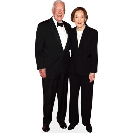 Featured image for “Jimmy Carter And Eleanor Rosalynn Carter (Duo 1) Mini Celebrity Cutout”