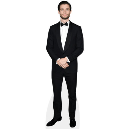 David Corenswet (Black Suit) Cardboard Cutout