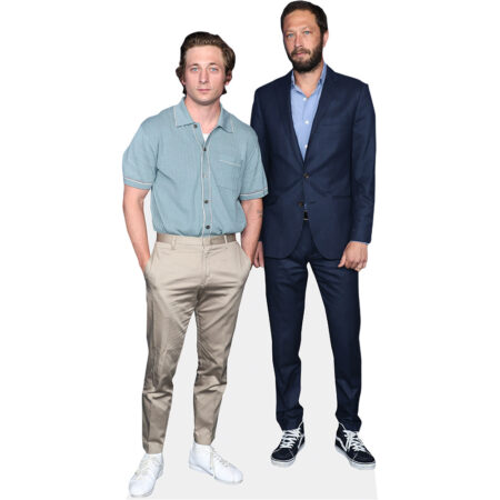 Featured image for “Jeremy Allen White And Ebon Moss-Bachrach (Duo 1) Mini Celebrity Cutout”