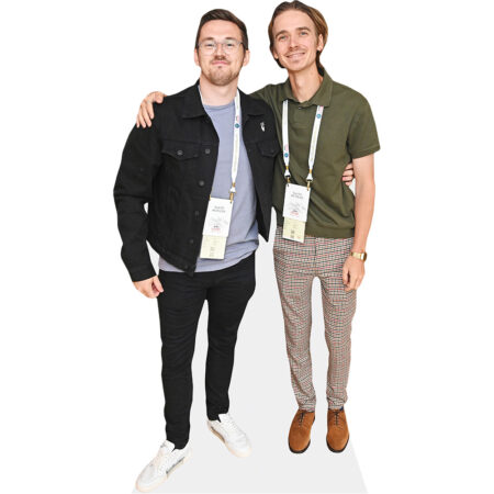 Featured image for “Tom Cassell And Joe Sugg (Duo) Mini Celebrity Cutout”