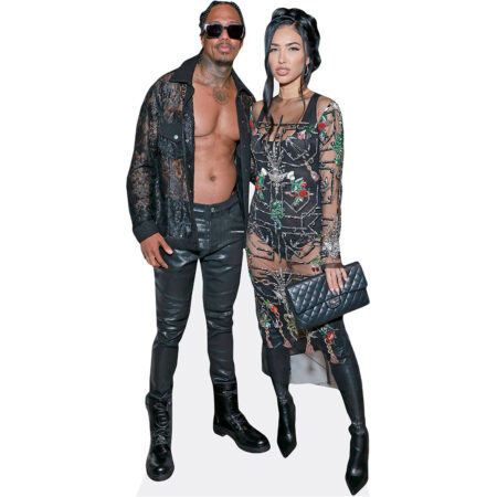 Featured image for “Nick Cannon And Bre Tiesi (Duo 1) Mini Celebrity Cutout”