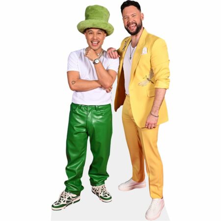 Featured image for “Jax Jones And Calum Scott (Duo 2) Mini Celebrity Cutout”