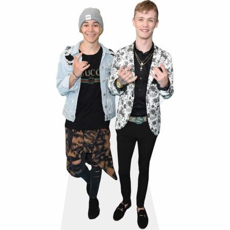 Featured image for “Leondre Devries And Charlie Lenehan (Duo) Mini Celebrity Cutout”