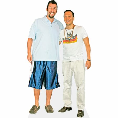 Featured image for “Rob Schneider And Adam Sandler (Duo 1) Mini Celebrity Cutout”