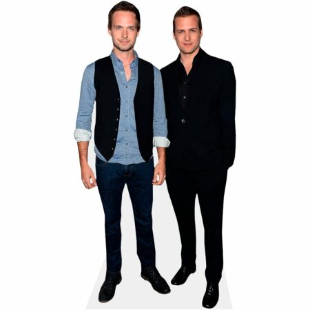 Featured image for “Patrick J Adams And Gabriel Macht (Duo 1) Mini Celebrity Cutout”