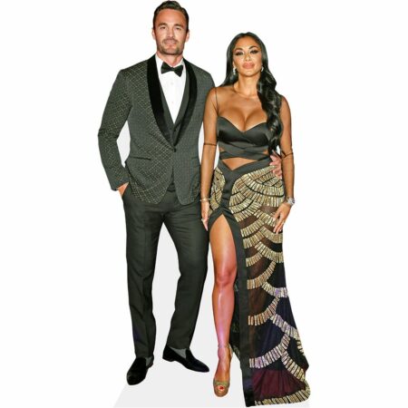 Featured image for “Thom Evans And Nicole Scherzinger (Duo 1) Mini Celebrity Cutout”