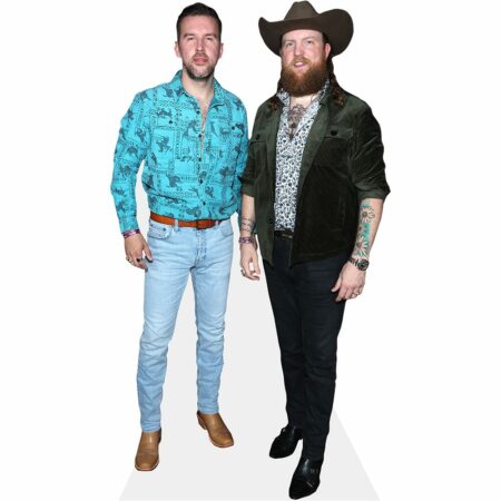 Featured image for “TJ and John Osborne (Duo 3) Mini Celebrity Cutout”