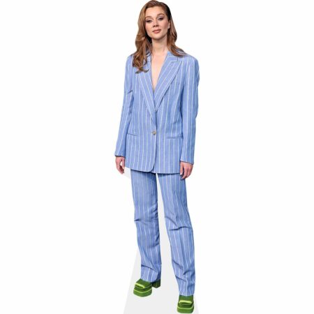 Featured image for “Claudia Jessie (Blue Suit) Cardboard Cutout”