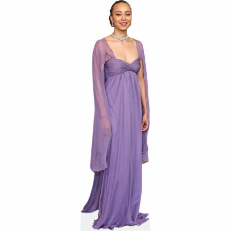 Featured image for “Emma Naomi (Purple Dress) Cardboard Cutout”