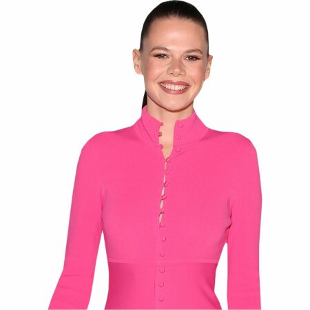 Featured image for “Lucia Hawley (Pink Dress) Buddy - Torso Up Cutout”