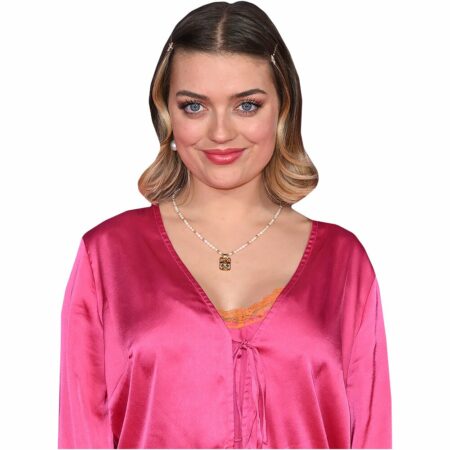 Featured image for “Rhea Norwood (Pink Dress) Buddy - Torso Up Cutout”