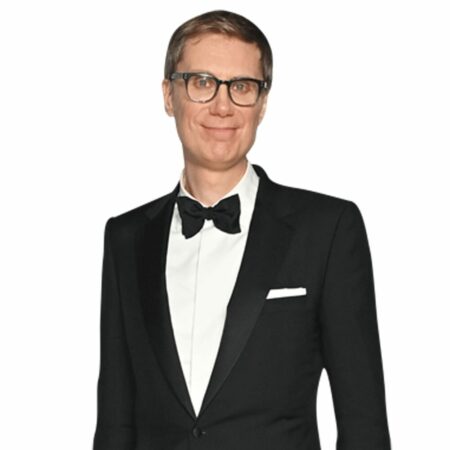 Featured image for “Stephen Merchant (Bow Tie) Buddy - Torso Up Cutout”